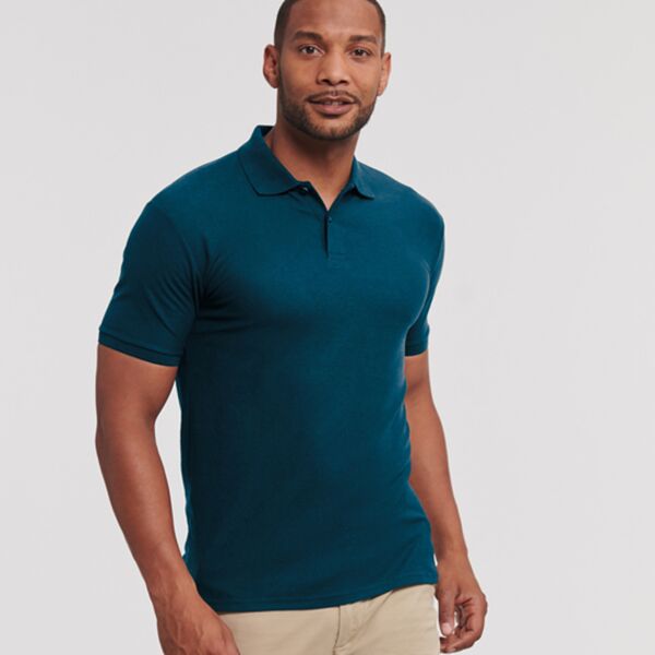 Russell Athletic Authentic Eco Piqué Polo Shirt Thumbnail