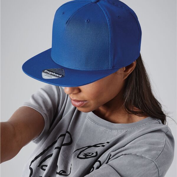 5 panel Snapback Rapper Cap Thumbnail