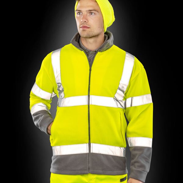 Medlock Hi-Vis Micro Fleece Jacket Thumbnail